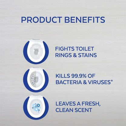 Lysol Cleaning and and Disinfecting Toilet Bowl Gel, Removes Lime and Rust, Liquid, 24oz