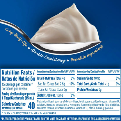 Nestle Media Crema Neutral Flavor Heavy Table Dairy Cream, 7.6 fl oz Can
