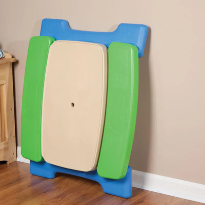 Easy Store Jr. Play Table - Blue/Green – Foldable Toddler Picnic Table