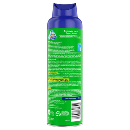 Scrubbing Bubbles Mega Shower Foamer Aerosol, Tough Foaming Bathroom, Tile, Bathtub and Disinfectant Shower Cleaner (1 Aerosol Spray), Rainshower Scent, 20 oz